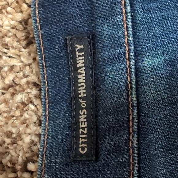 Citizens of Humanity Dylan Drop Rise Crop Jeans Size 27 - Picture 11 of 13
